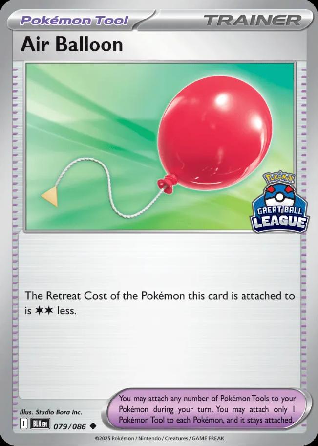 Black Bolt Air Balloon [Great-Ball-League] Pokémon card